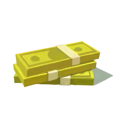 A stack of cash.